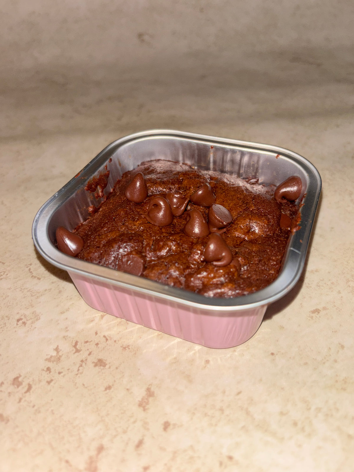 Chocolate chip brownie